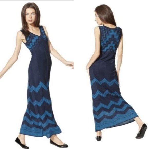 Great Missoni for Target Chevron Knit Sweater Tank Maxi Dress. All seasons!🤩GUC - Picture 2 of 8